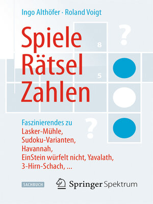 cover image of Spiele, Rätsel, Zahlen